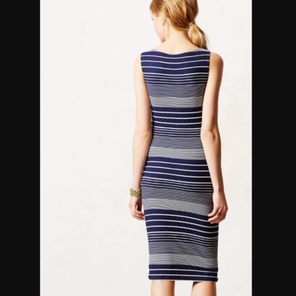 Anthropologie Maeve Edisto Column Midi Dress - Picture 3 of 8